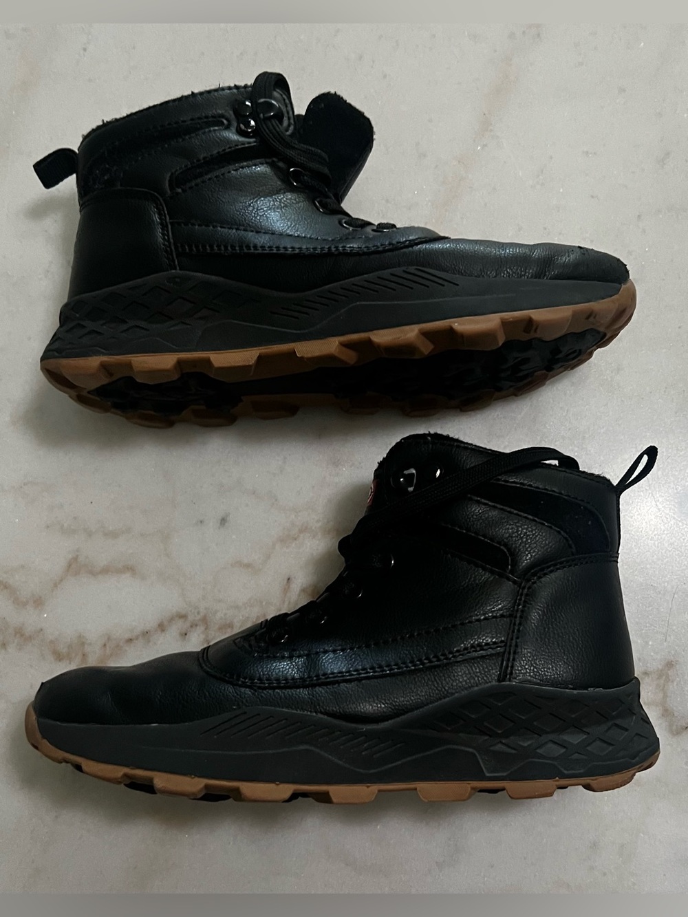 Ecko Unltd. Joseph-15 B Youth Boys Black Lace-up Boots Size 1